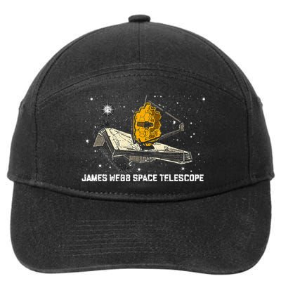 James Webb Space Telescope JWST Astronomy Astrophysics 7-Panel Snapback Hat
