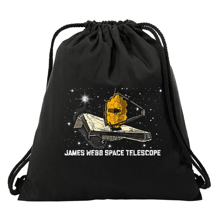James Webb Space Telescope JWST Astronomy Astrophysics Drawstring Bag