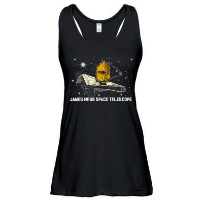 James Webb Space Telescope JWST Astronomy Astrophysics Ladies Essential Flowy Tank