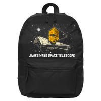 James Webb Space Telescope JWST Astronomy Astrophysics 16 in Basic Backpack