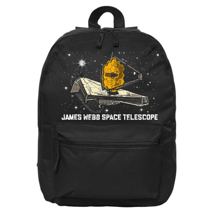 James Webb Space Telescope JWST Astronomy Astrophysics 16 in Basic Backpack