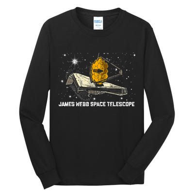 James Webb Space Telescope JWST Astronomy Astrophysics Tall Long Sleeve T-Shirt