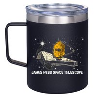 James Webb Space Telescope JWST Astronomy Astrophysics 12oz Stainless Steel Coffee Mug