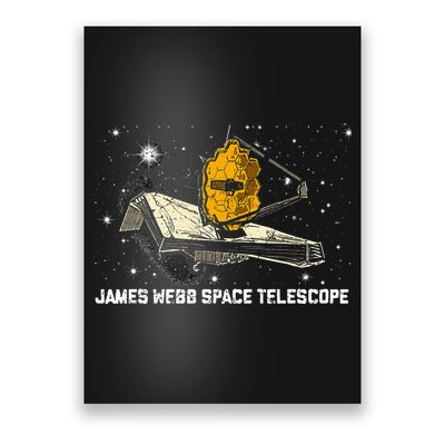 James Webb Space Telescope JWST Astronomy Astrophysics Poster