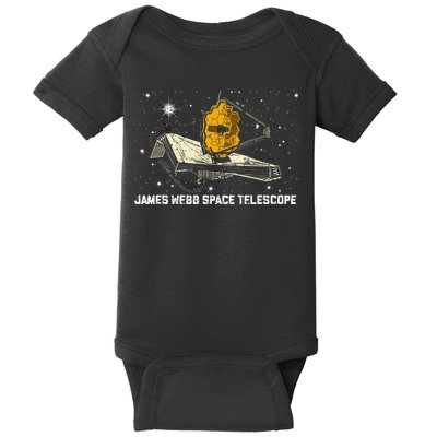 James Webb Space Telescope JWST Astronomy Astrophysics Baby Bodysuit