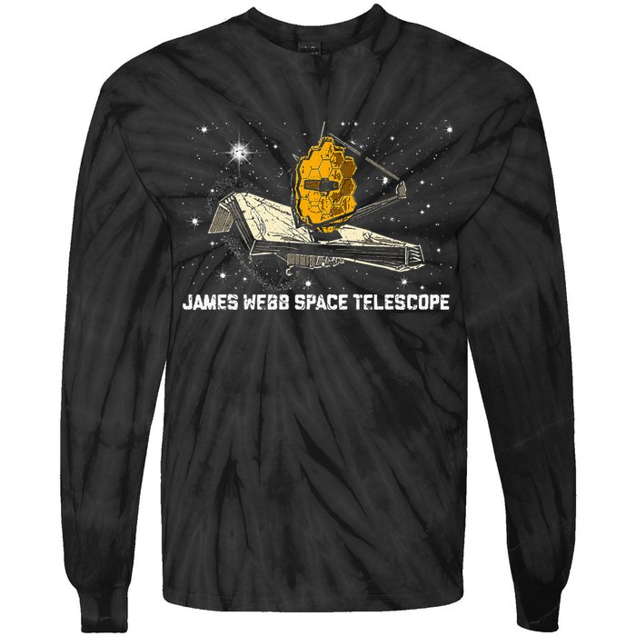 James Webb Space Telescope JWST Astronomy Astrophysics Tie-Dye Long Sleeve Shirt