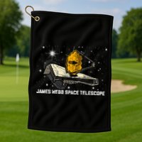 James Webb Space Telescope JWST Astronomy Astrophysics Golf Towel