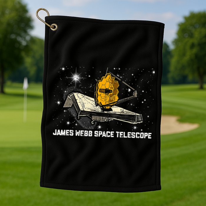 James Webb Space Telescope JWST Astronomy Astrophysics Golf Towel