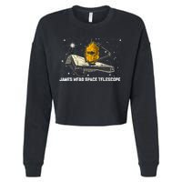 James Webb Space Telescope JWST Astronomy Astrophysics Cropped Pullover Crew
