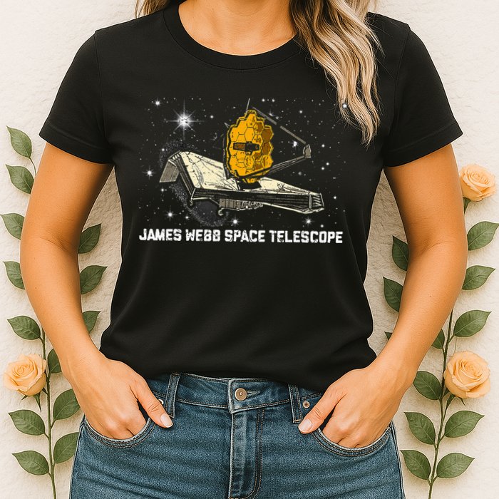 James Webb Space Telescope JWST Astronomy Astrophysics Womens T-Shirt