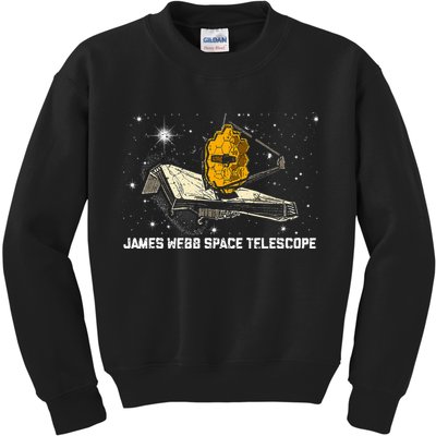 James Webb Space Telescope JWST Astronomy Astrophysics Kids Sweatshirt
