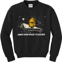 James Webb Space Telescope JWST Astronomy Astrophysics Kids Sweatshirt