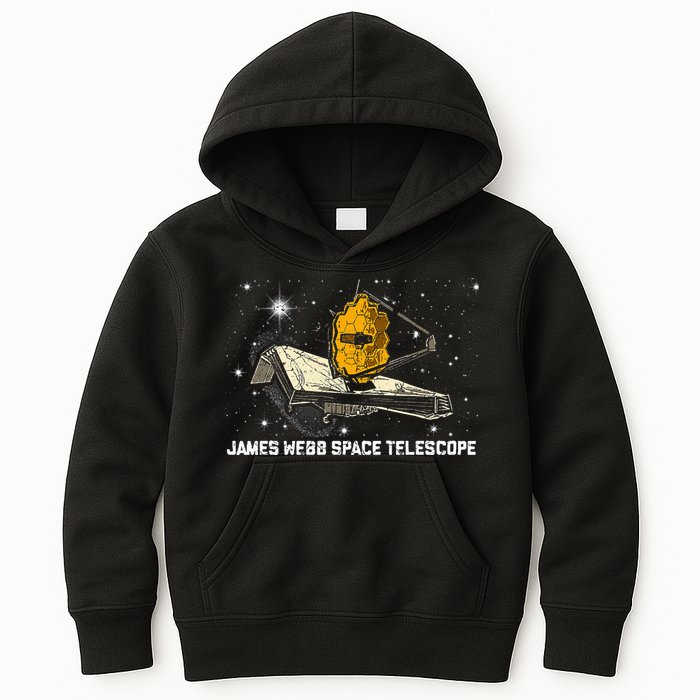 James Webb Space Telescope JWST Astronomy Astrophysics Kids Hoodie