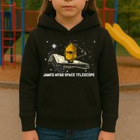 James Webb Space Telescope JWST Astronomy Astrophysics Kids Hoodie