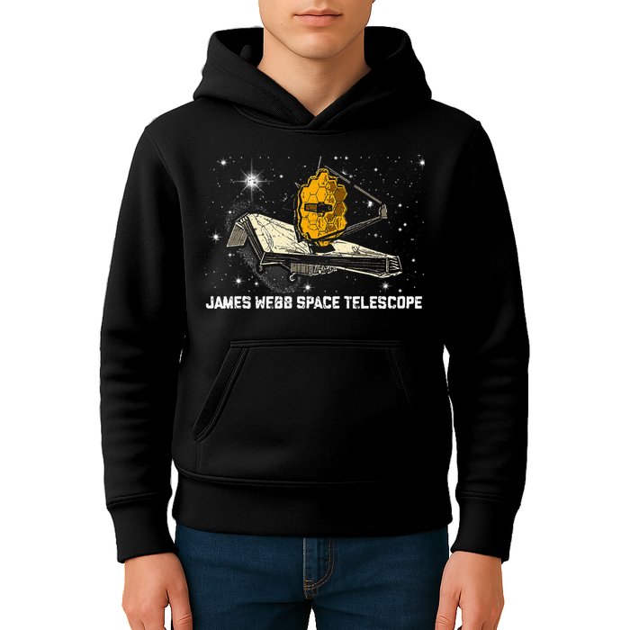 James Webb Space Telescope JWST Astronomy Astrophysics Kids Hoodie