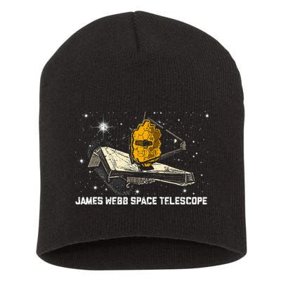 James Webb Space Telescope JWST Astronomy Astrophysics Short Acrylic Beanie