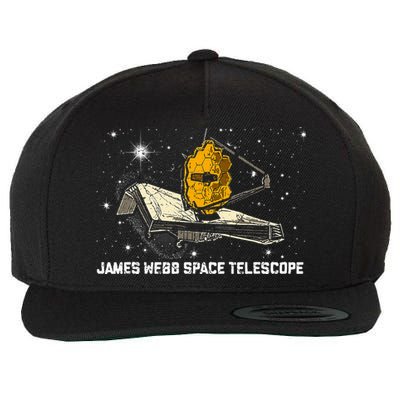 James Webb Space Telescope JWST Astronomy Astrophysics Wool Snapback Cap