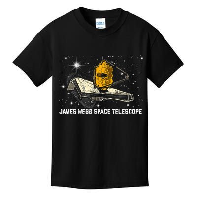 James Webb Space Telescope JWST Astronomy Astrophysics Kids T-Shirt
