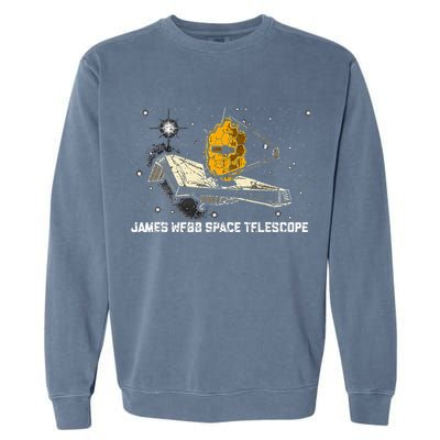 James Webb Space Telescope JWST Astronomy Astrophysics Garment-Dyed Sweatshirt