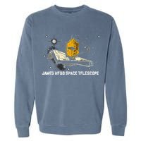 James Webb Space Telescope JWST Astronomy Astrophysics Garment-Dyed Sweatshirt
