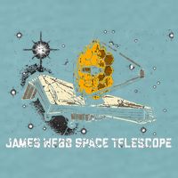 James Webb Space Telescope JWST Astronomy Astrophysics Sueded Cloud Jersey T-Shirt