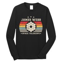 James Webb Space Telescope Retro Cosmic JWST Vintage Space Long Sleeve Shirt