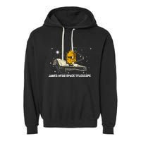 James Webb Space Telescope JWST Astronomy funny Garment-Dyed Fleece Hoodie