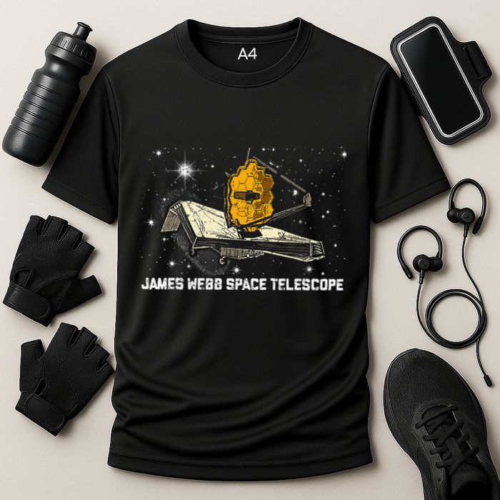 James Webb Space Telescope JWST Astronomy funny Performance Shirt