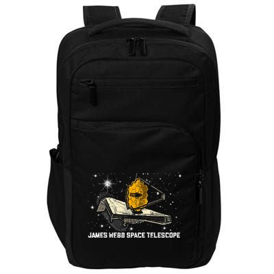 James Webb Space Telescope JWST Astronomy funny Impact Tech Backpack