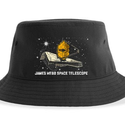 James Webb Space Telescope JWST Astronomy funny Sustainable Bucket Hat