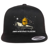 James Webb Space Telescope JWST Astronomy funny Flatbill Hat