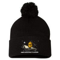 James Webb Space Telescope JWST Astronomy funny Pom Pom 12in Knit Beanie
