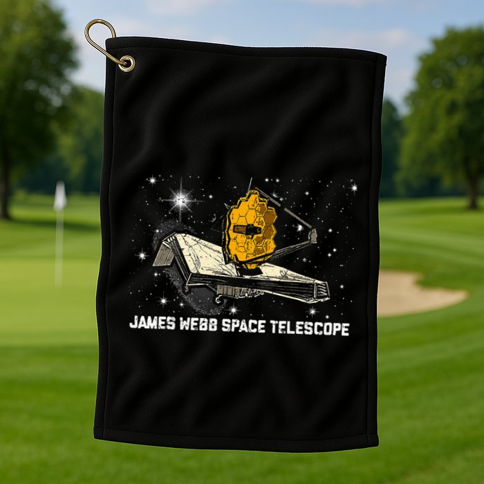 James Webb Space Telescope JWST Astronomy funny Golf Towel