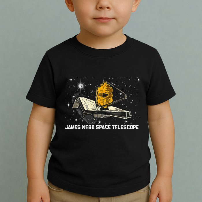 James Webb Space Telescope JWST Astronomy funny Toddler T-Shirt
