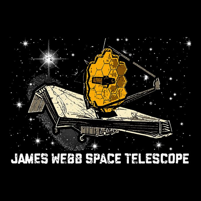 James Webb Space Telescope JWST Astronomy funny Toddler T-Shirt