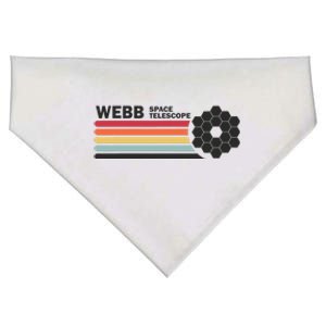 James Webb Space Telescope Retro JWST Webb Telescope USA-Made Doggie Bandana