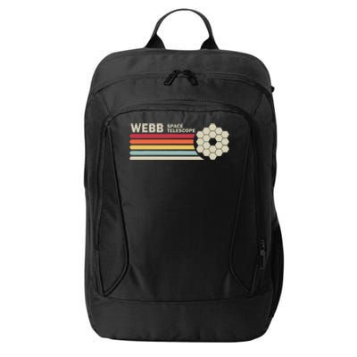 James Webb Space Telescope Retro Jwst Webb Telescope City Backpack