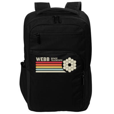 James Webb Space Telescope Retro Jwst Webb Telescope Impact Tech Backpack