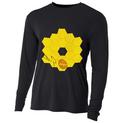 Jwst Webb Space Telescope Real Shiny Mirrors And Reflections Cooling Performance Long Sleeve Crew