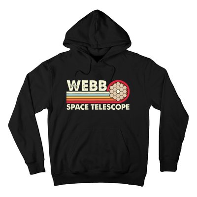 James Webb Space Telescope Retro JWST Webb Telescope Hoodie