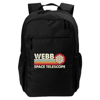 James Webb Space Telescope Retro JWST Webb Telescope Daily Commute Backpack