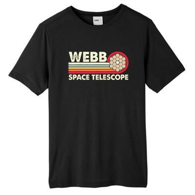 James Webb Space Telescope Retro JWST Webb Telescope Tall Fusion ChromaSoft Performance T-Shirt