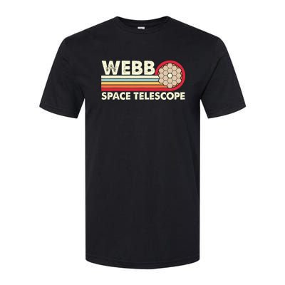 James Webb Space Telescope Retro JWST Webb Telescope Softstyle CVC T-Shirt