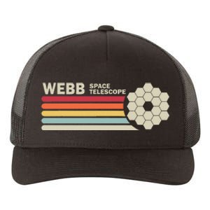 James Webb Space Telescope Retro Jwst Webb Telescope Yupoong Adult 5-Panel Trucker Hat