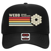 James Webb Space Telescope Retro Jwst Webb Telescope Trucker Hat