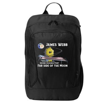 James Webb Space Telescope Moon Earth Second Lagrange Point Gift City Backpack