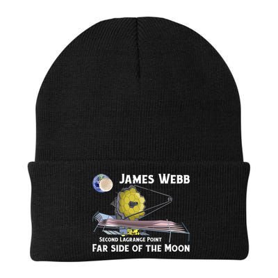 James Webb Space Telescope Moon Earth Second Lagrange Point Gift Beanie