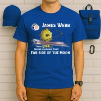 James Webb Space Telescope Moon Earth Second Lagrange Point Gift T-Shirt