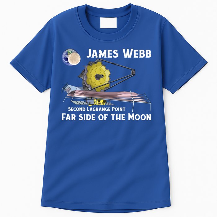 James Webb Space Telescope Moon Earth Second Lagrange Point Gift Tall T-Shirt