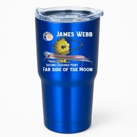 James Webb Space Telescope Moon Earth Second Lagrange Point Gift Tumbler